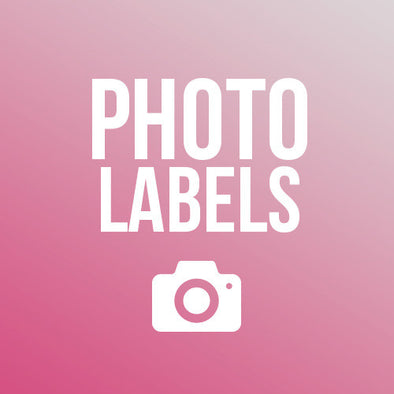Personalised PHOTO labels/products