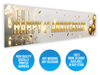 Personalised Anniversary Banner