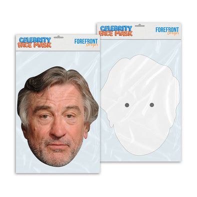 Personalised funny Celebrity face mask Robert De Niro ready to wear,  fun party gifts unique for fans, novelty face masks