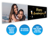 Personalised Anniversary Photo Banner