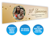 Personalised Anniversary Photo Banner