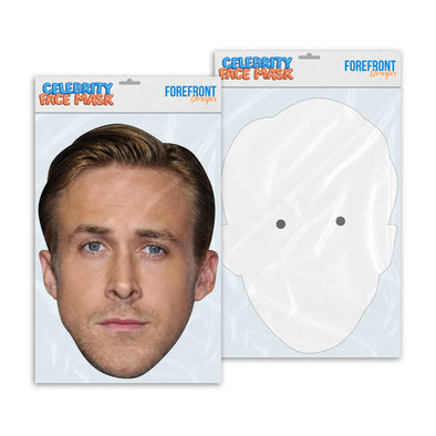 Personalised funny Celebrity face mask Ryan Gosling ready to wear,  fun party gifts unique for fans, novelty face masks