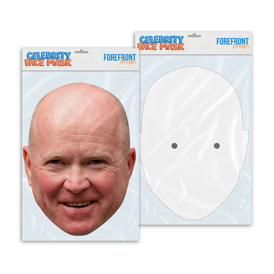 Personalised funny Celebrity face mask Steve Mcfadden ready to wear,  fun party gifts unique for fans, novelty face masks
