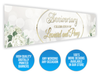 Personalised Anniversary Banner