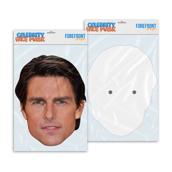 Personalised funny Celebrity face mask Tom Cruise ready to wear,  fun party gifts unique for fans, novelty face masks