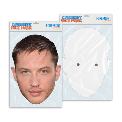 Personalised funny Celebrity face mask Tom Hardy ready to wear,  fun party gifts unique for fans, novelty face masks