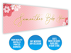 Personalised Baby Shower Banner