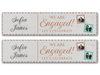 Personalised Engagement Dual Photo Banner