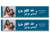 Personalised Anniversary Photo Banner