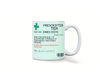 Personalised prescription mug