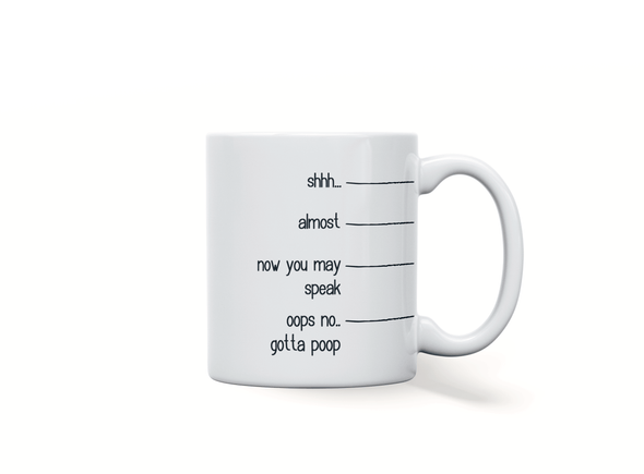 Personalised spoof funny coffee or tea mug