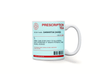 Personalised prescription mug