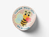 Personalised Round Teacher Sticker Labels, student sticker, school sticker