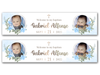 Personalised Baptism Dual Photo Banner