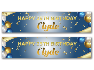Personalised Birthday Banner