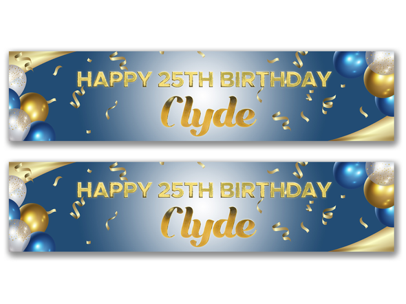 Personalised Birthday Banner