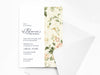 Personalised Floral Birthday Party Invitations with Envelopes