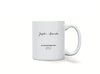 Personalised Star map, Galaxy Night Sky Keepsake Gift mug