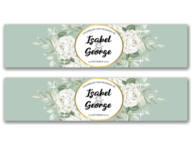 Personalised Wedding Banner
