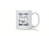 Personalised 'real men love cats' mug