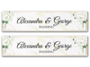 Personalised Wedding Banner