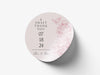 Personalised Round Wedding Sticker Labels, Party bag, logo stickers