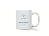 Personalised Star map Where we first met, Galaxy Night Sky Keepsake Gift mug