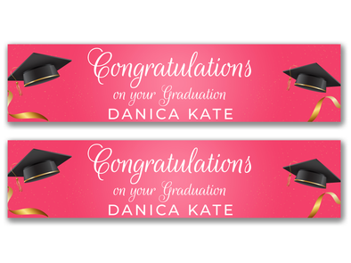 Personalised Graduation Banner