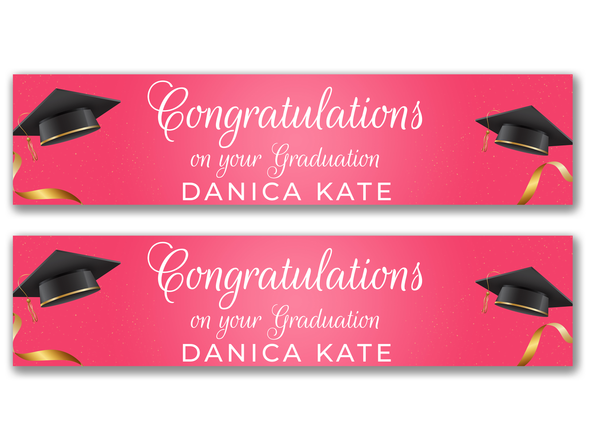 Personalised Graduation Banner