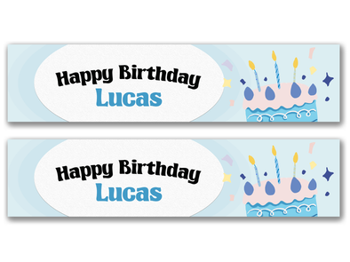 Personalised Birthday Banner
