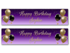 Personalised Birthday Banner