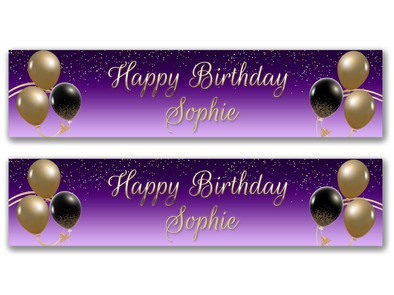 Personalised Birthday Banner