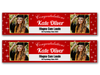Personalised Graduation Dual Photo Banner