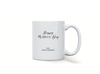 Personalised Star map Mother's day, Galaxy Night Sky Keepsake Gift mug