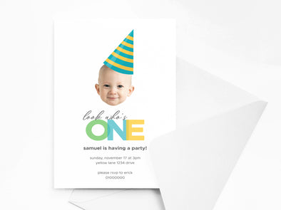 Personalised Kids Birthday Party Invitations with Envelopes