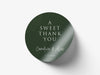 Personalised Round Wedding Sticker Labels, Party bag, logo stickers