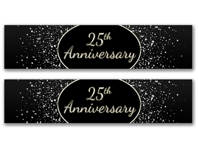 Personalised Anniversary Banner
