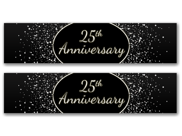 Personalised Anniversary Banner