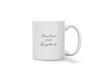 Personalised couple song album mug