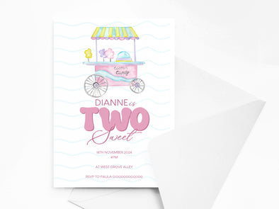 Personalised Kids Birthday Party Invitations with Envelopes