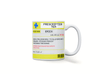 Personalised prescription mug