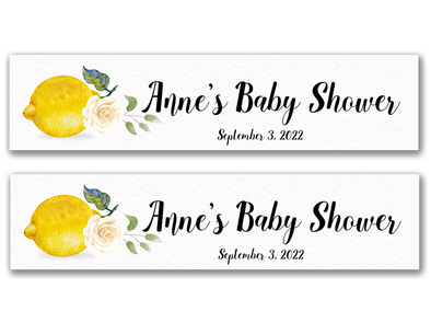 Personalised Baby Shower Banner