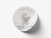 Personalised Round Sticker Wedding Photo Labels, Party bag, invitation sticker, custom logo