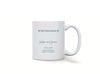 Personalised Star map, Galaxy Night Sky Keepsake Gift mug