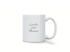 Personalised couple song album mug