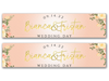 Personalised Wedding Banner