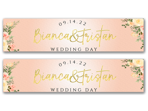 Personalised Wedding Banner