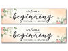 Personalised Wedding Banner