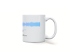 Personalised couple song soundwave mug