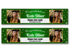 Personalised Graduation Dual Photo Banner